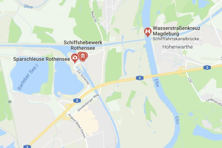 An der Schleuse Rothensee im Norden Magdeburgs ging der Wasserschutzpolizei der betrunkene Matrose ins Netz.