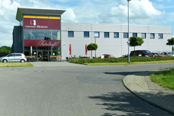 Der Hauptstandort der Gellertstadt Bäckerei in Hainichen.