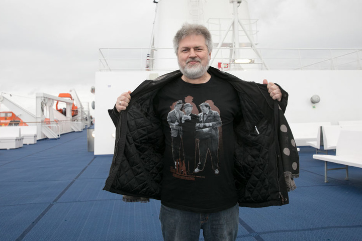 Fan mit Leib und Seele: Axel Pfeffer (60), der in Leipzig aufgewachsen ist.