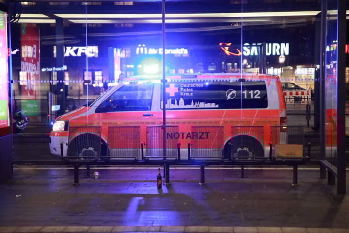 Auch ein Rettungswagen war im Einsatz.