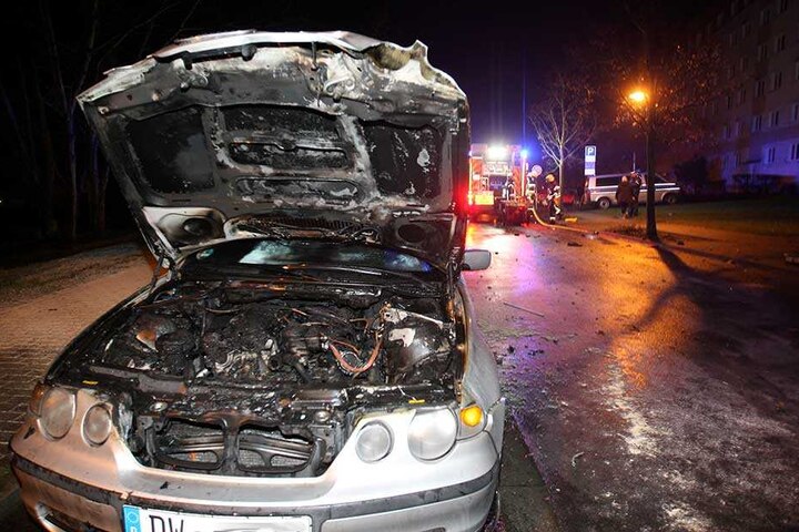 Verursacht wurde das Feuer durch eine Silvesterrakete.