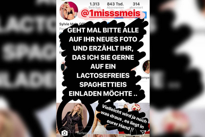 Mit diesem Post mobilisierte Bonez seine Fans.