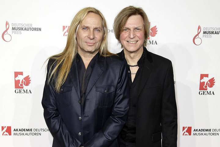 Ritchie Barton (65) und Uwe Hassbecker (58) von der Band "Silly"