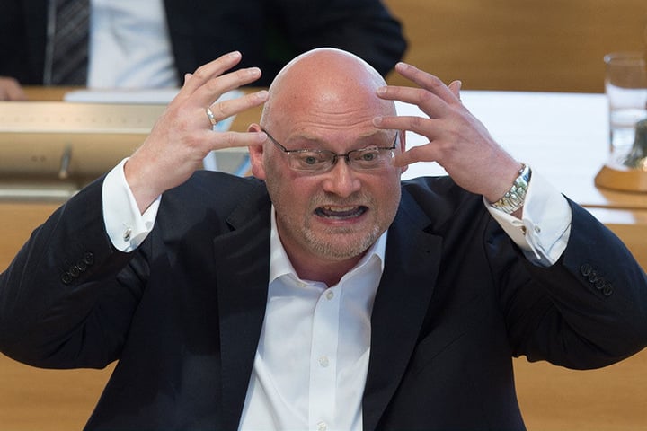 Der Innenexperte der Linken, Enrico Stange (49).