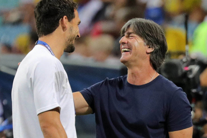 Bundestrainer Joachim Löw kann aufatmen: Mats Hummels ist für das Spiel gegen Südkorea wieder fit.