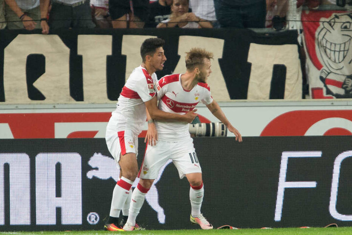 Auch Berkay Özcan (links) absolvierte am Mittwoch Teile des Trainings.