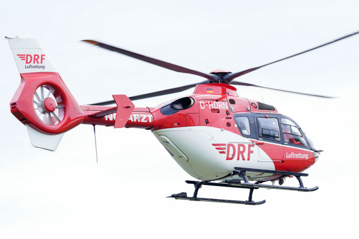 Der merkwürdige Gegenstand befand sich in einem Rettungshubschrauber. (Symbolbild)