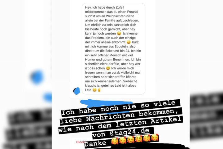 Das Bild zeigt den Screenshot einer Instagram-Story von Sängerin Josimelonie
