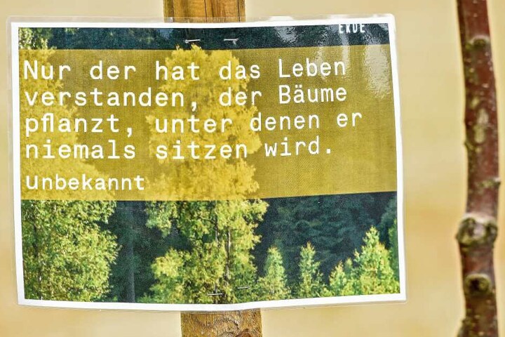 Vielleicht regen solche Botschaften die Diebe ja zum Nachdenken an.
