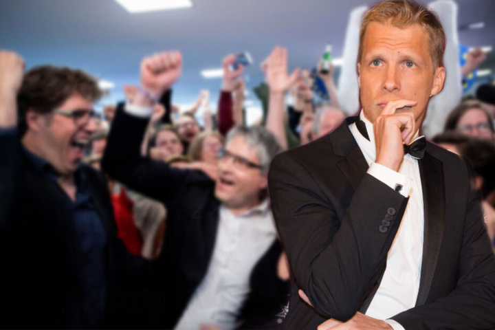 Oliver Pocher (41) findet der Auftritt der Grünen nach den ersten Prognosen zur EU-Wahl eher daneben.
