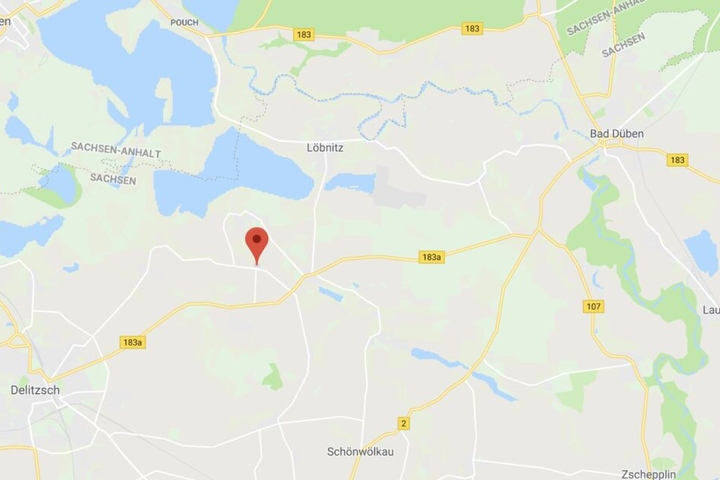 Poßdorf befindet sich zwischen Delitzsch und Bad Düben im Landkreis Nordsachsen.