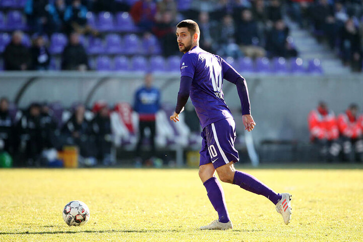 Dimitrij Nazarov traf in dieser Saison bislang zweimal für die Veilchen.