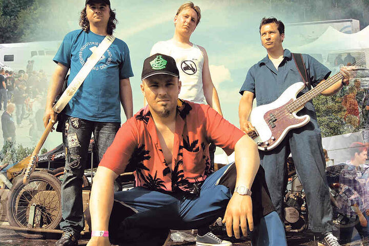 Die Punkrocker Simson Gang aus
Saalfeld treten am Samstag beim Simsontreffen
in Zwickau auf. Ihr großer Hit:
„Die immer fährt“.