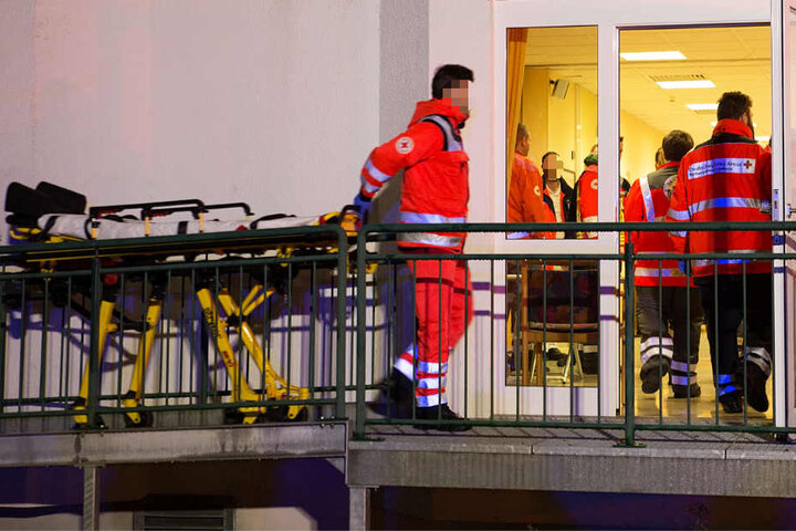 Zahlreiche Rettungskräfte waren im Einsatz.