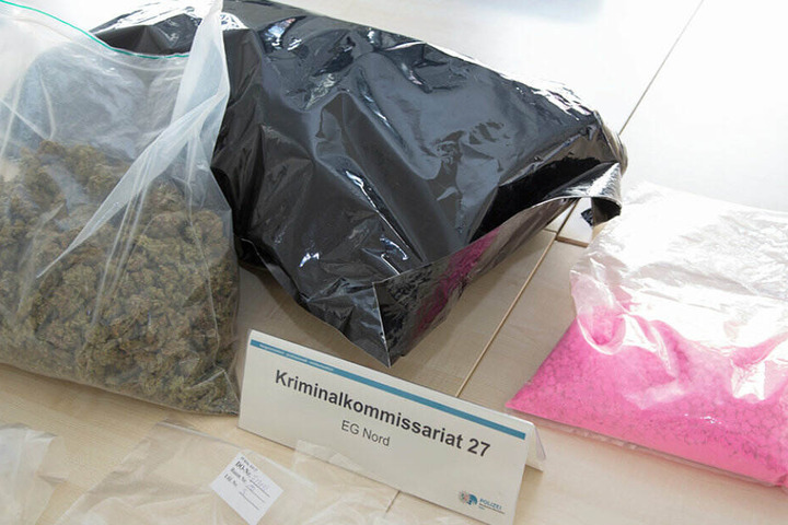 Mehrere Kilogramm Marihuana, Amphetamin und andere Drogen konnten beschlagnahmt werden.