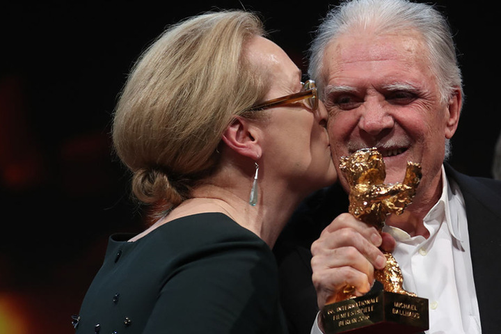 Im Februar 2016: Bei den 66. Internationalen Filmfestspielen Berlin mit Meryl Streep.