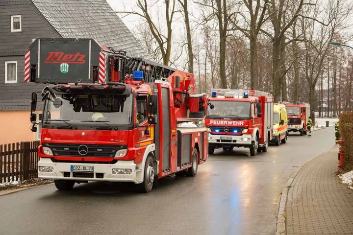 Die Feuerwehr konnte den Brand schnell löschen.