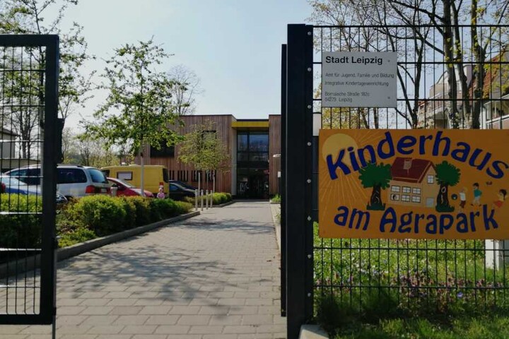Der Vorfall ereignete sich im Kinderhaus am Agrapark im Leipziger Süden.