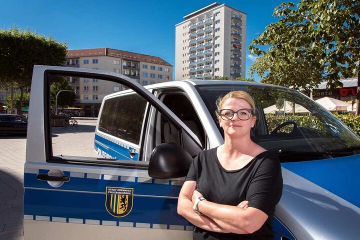 Spielt den Ball zurück: Laut Susanne Schaper (40, Linke) trage die Landes-CDU Schuld an der Ordnungshüter-Misere.