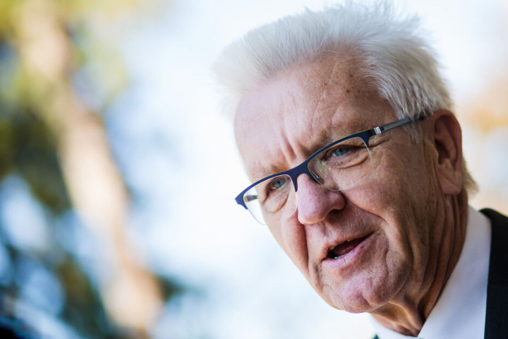 Ministerpräsident von Baden-Württemberg Winfried Kretschmann.