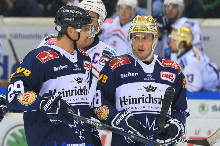 Marcel Rodman (l.) wurde als Kapitän abgesetzt. Dafür tritt Brendan Cook an die Stelle eines Vertreters.