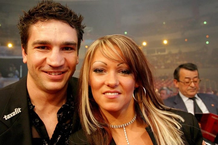 Markus Beyer im Jahr 2005 mit seiner ehemaligen Frau Daniela Haak.