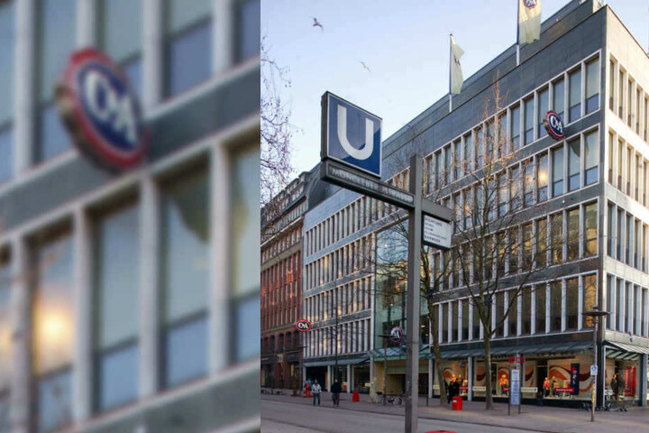 Ein abgerissenes C&A-Gebäude in Hamburg (Symbolbild)