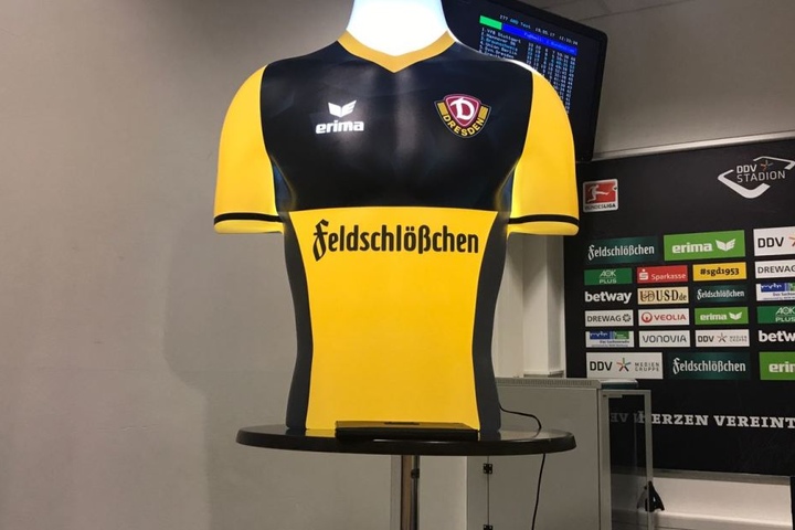 Das neue Heimtrikot von Erima für die kommende Saison.