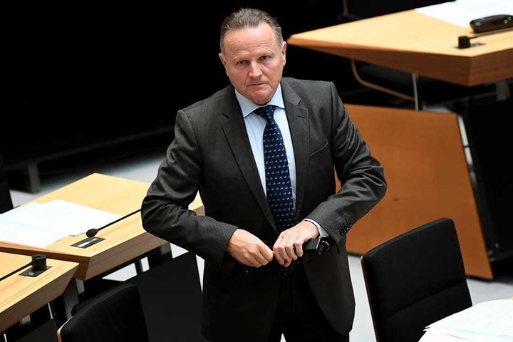 Der Fraktionsvorsitzende der AfD, Georg Pazderski.