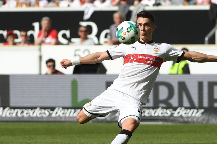 Erik Thommy kam im Januar 2018 vom FC Augsburg zum VfB Stuttgart.