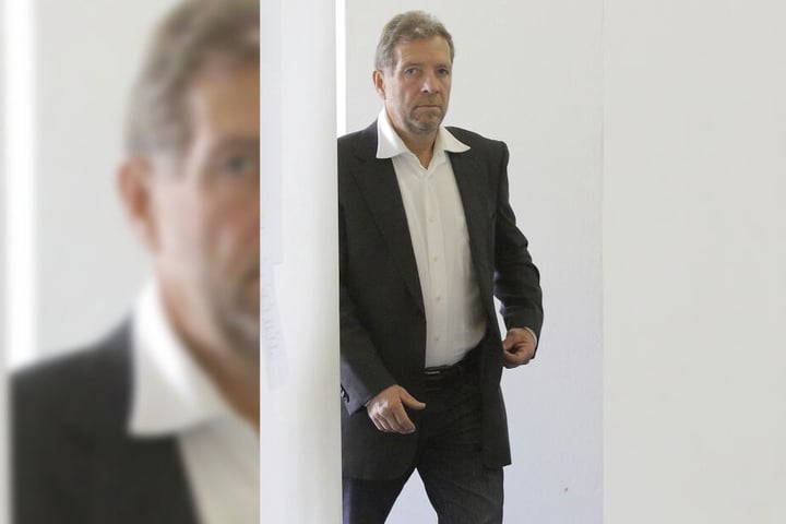 Winzer Zimmerling im Amtsgericht.