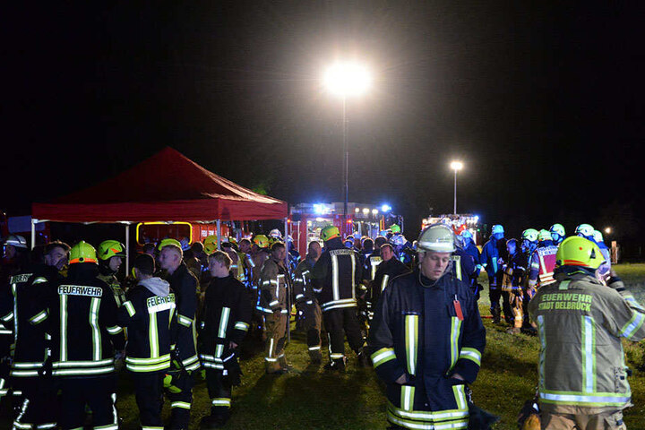 Knapp 150 Feuerwehrmänner waren im Einsatz.
