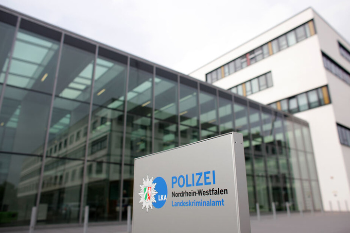 Blick auf das Landeskriminalamt (LKA) der Polizei Nordrhein-Westfalen in Düsseldorf.