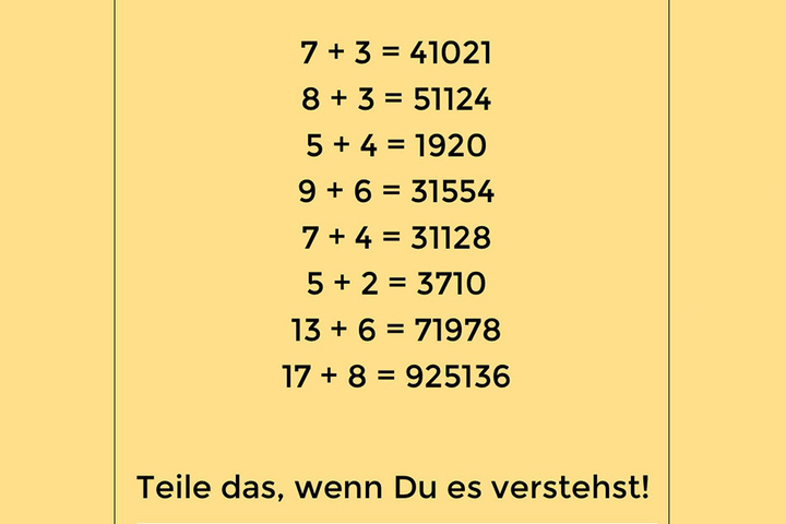 Na? Konntet ihr das Rätsel lösen?