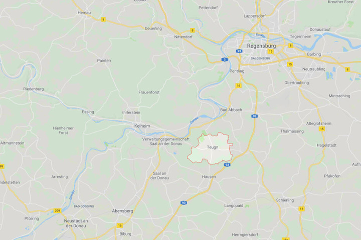 Bei einem Faschingsumzug in Teugn in Bayern wurde eine 18 Jahre alter Mann schwer verletzt.