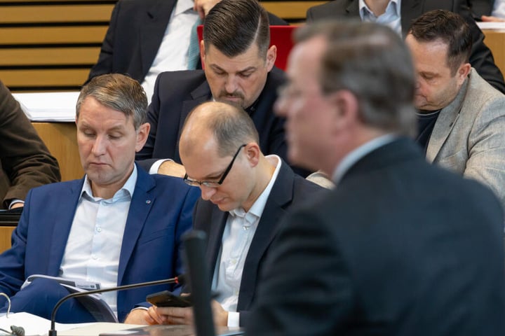 Björn Höcke und die AfD zeigten sich von Ramelows Vorwürfen wenig begeistert.