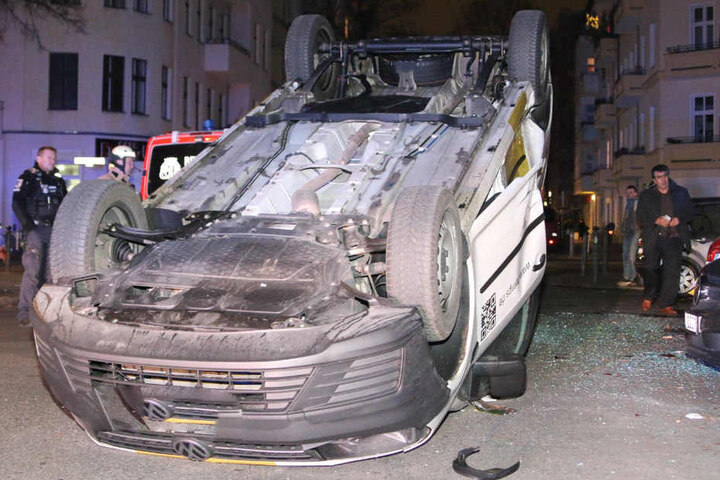 Der Fahrer wurde bei dem Unfall nicht verletzt.