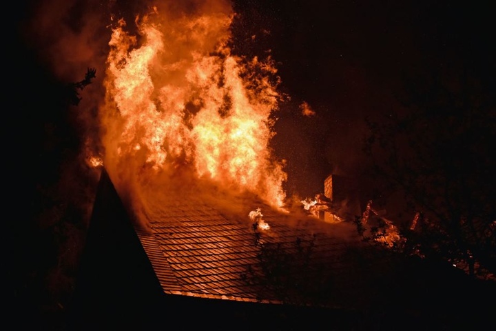 Die Feuerwehr war mit 40 Kameraden im Einsatz.