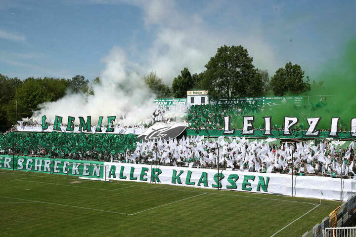 Im Schnitt besuchten knapp 2800 Zuschauer die Heimspiele der BSG im Leutzscher Alfred-Kunze-Sportpark.