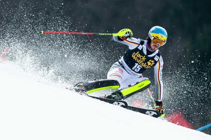 Der 34-Jährige während des FIS Ski World Cup Vitranc in Kranjska Gora im März.