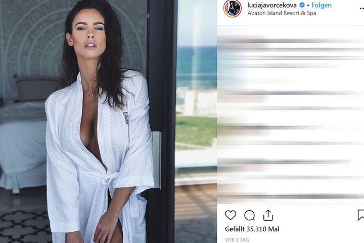 Lucia Javorcekova (27) weiß, wie sie ihre Fans glücklich macht.