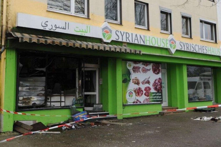 Das syrische Kauhaus in Bad Oeynhausen fackelte komplett ab.