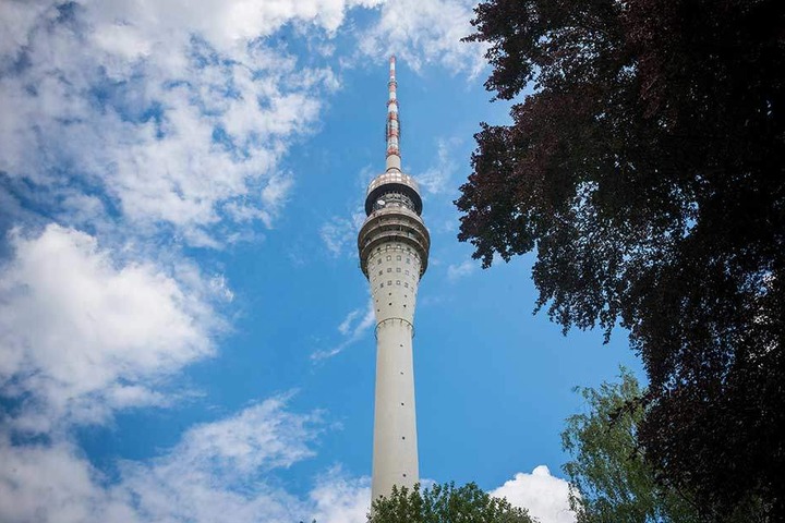 Zankapfel Dresdner Fernsehturm.