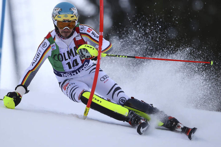 Felix Neureuther beim Ski Alpin Weltcup in Madonna Di Campiglio, am 22.12.2018.