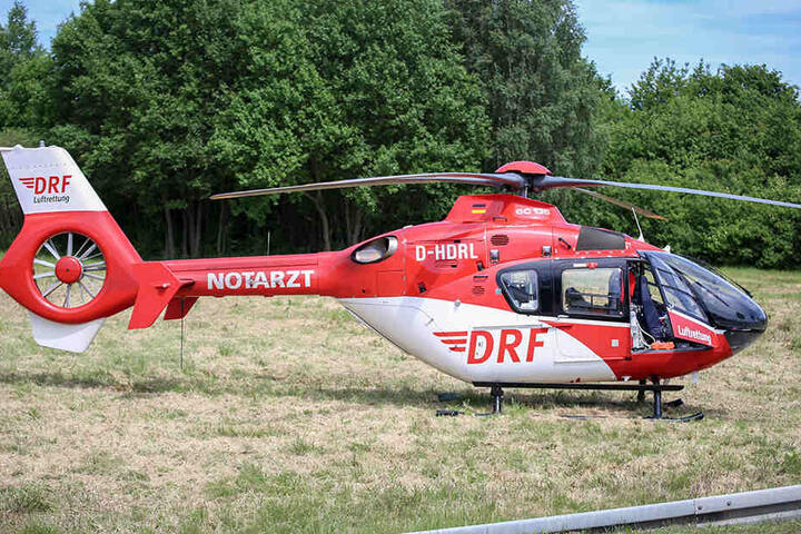 Auch ein Rettungshubschrauber wurde angefordert-