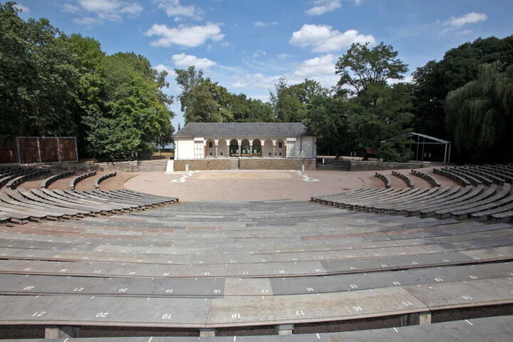 Die Freilichtbühne in Zwickau.