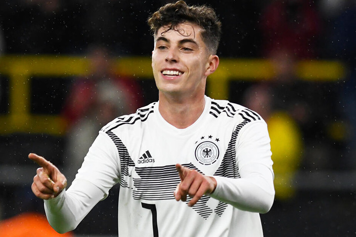 Kai Havertz erzielte gegen Argentinien sein erstes Länderspieltor.