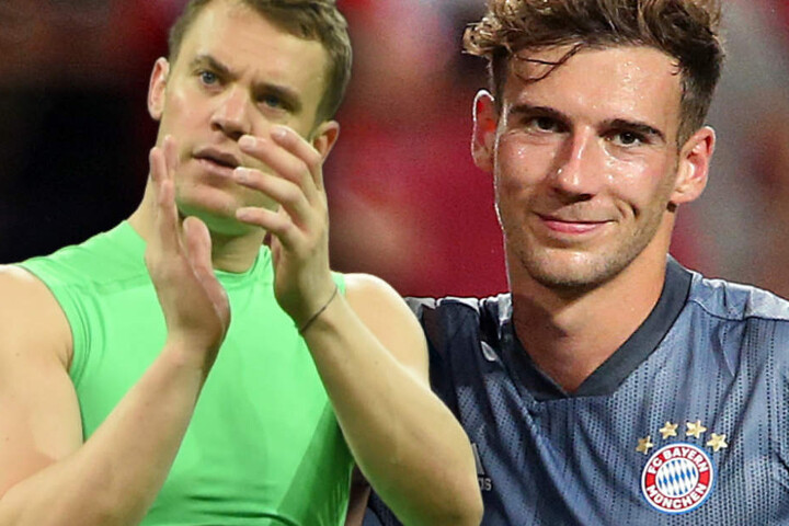 Manuel Neuer (l.) hat ebenfalls eine Vergangenheit auf Schalke - und gibt Leon Goretzka (r.) Tipps.