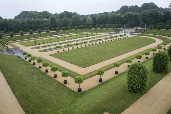 Ist wieder schön wie zu Augusts Zeiten: Der Barockgarten Großsedlitz.