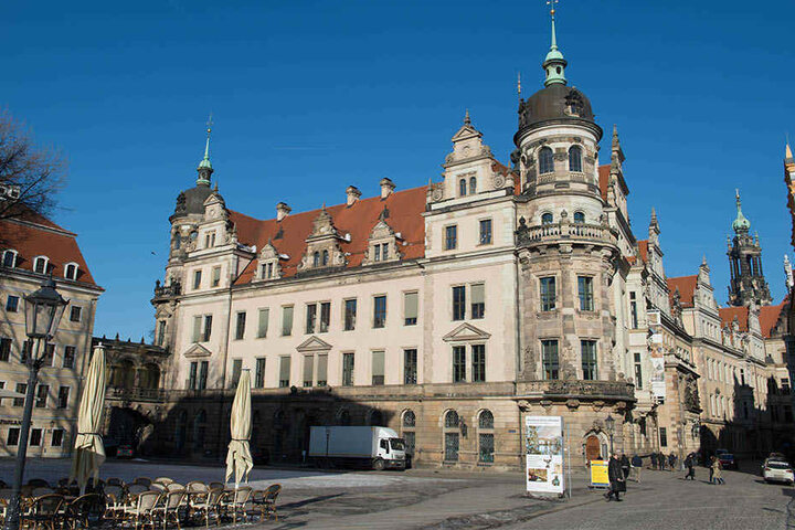 Das Münzkabinett befindet sich im Dresdner Residenzschloss.